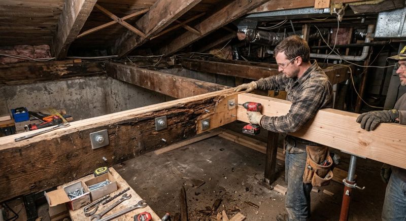Floor Joists Repair in Kansas City, KS