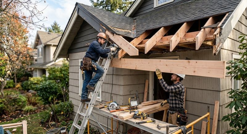 House Beam Replacement in Kansas City, KS